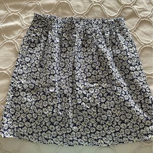 JCrew Daisy Elastic Waist Skirt